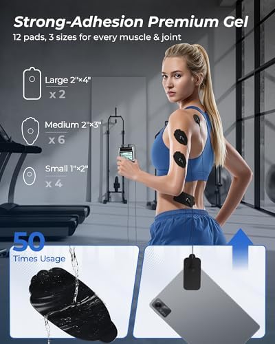 KingPavonini TENS Unit Muscle Stimulator, Rate DIY 1-199Hz, Model B2501 - Image 5