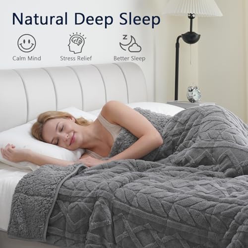 Mr. Sandman Weighted Blankets for Adults, Queen Size 60 x 80 Inches, 15lbs - Image 3