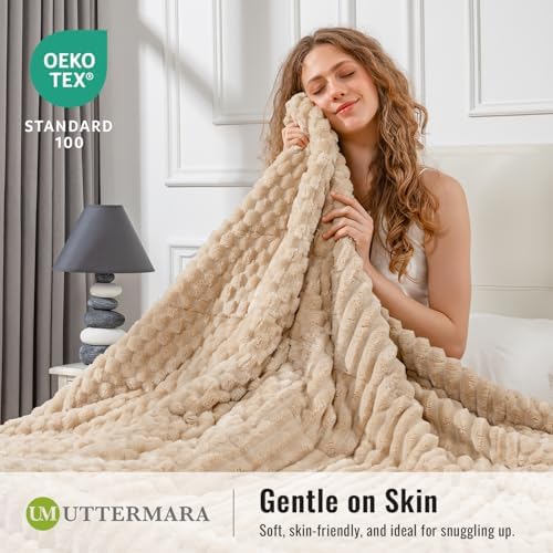 Uttermara Weighted Blankets for Adults, Queen Size 20lbs 60x80 Inches - Image 4