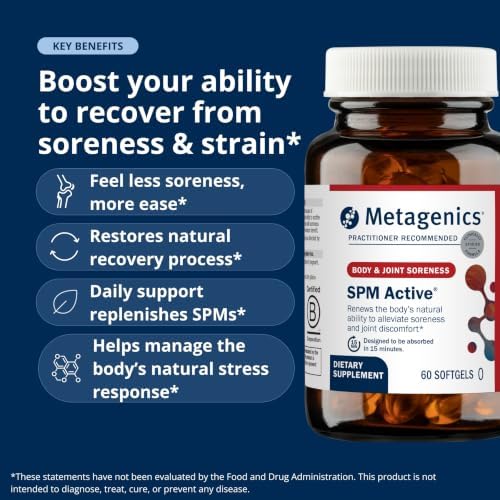 Metagenics SPM Active Specialized Pro-Resolving Mediators, 60 Softgels - Image 3