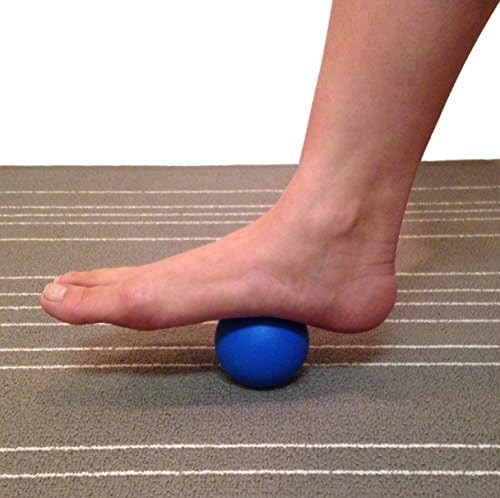 Massage Lacrosse Balls for Myofascial Release, Trigger Point Therapy, Muscle Knots, and Yoga Therapy. Set of 2 Firm Balls (Blue and Red) - Image 5