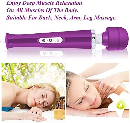 YEVIOR Wired Powerful Handheld Massager with Strong Vibration for Women - Image 6