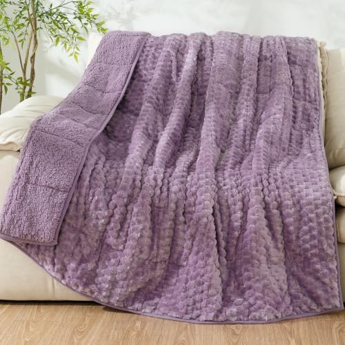 Cottonblue Weighted Blanket for Adult Queen Size 15lbs 60"x80", Soft Fleece by Cottonblue