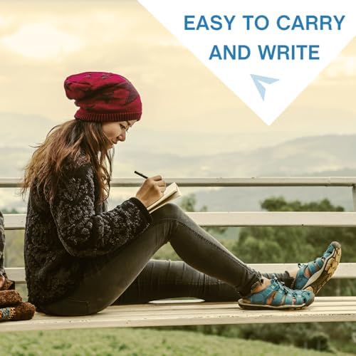 Sabary 16 Pcs Standard Size Refillable Leather Journal Bulk, Retro Color - Image 5