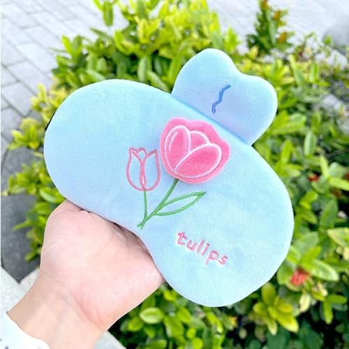 PERFECTSIGHT Cute Sleep Eye Masks (Blue Tulip) - Image 2