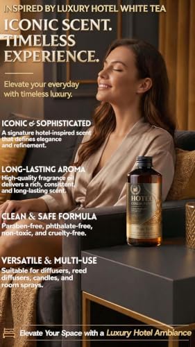 Hotel Diffuser Oil - The White Tea Hotel Scent - 200 mL - Image 4