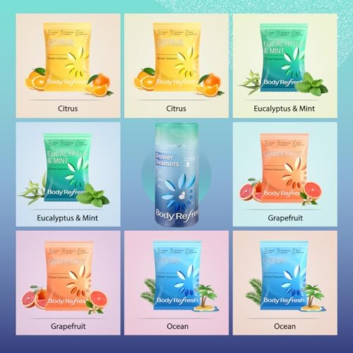 BodyRefresh Shower Steamers Aromatherapy 8 Pack, Shower Bombs with Essentials Oil for Stress Relief, Relaxation, Self Care Home Spa Gifts for Women Men - Image 4