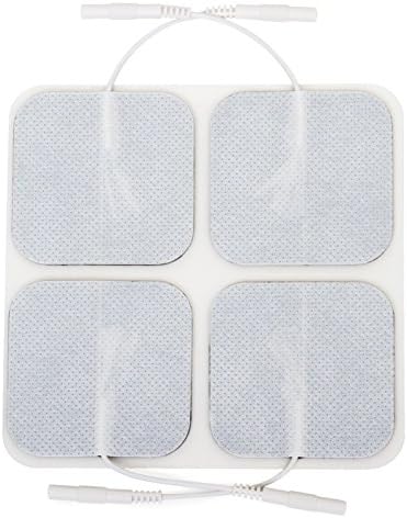 reserv 2" x 2" Premium Re-Usable Self Adhesive Electrode Pads for TENS/EMS Unit, Fabric Backed Pads with Premium Gel (Latex Free) (240 Count (Pack of 1) - Image 4