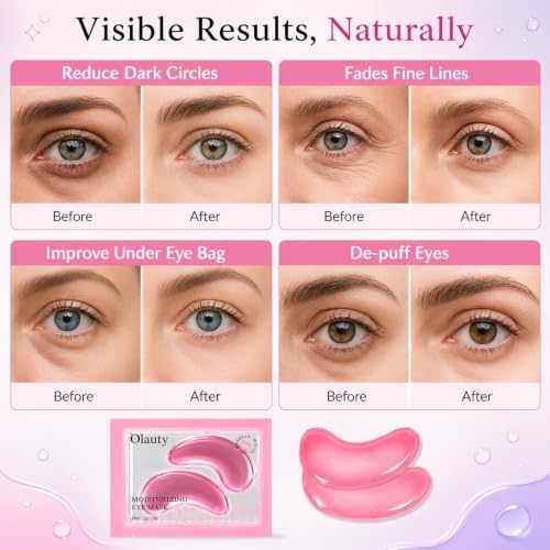 Under Eye Patches (40 Pairs), Eye Mask Bulk, Bridesmaid Gifts, Party Favors - Image 4
