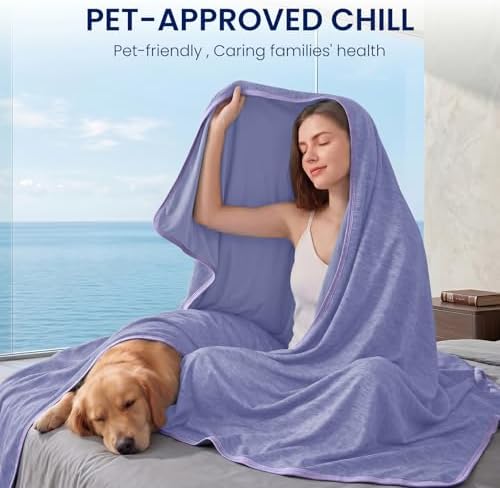 Topcee Cooling Blanket Twin 60"x90" for Hot Sleepers Summer Blanket - Image 3