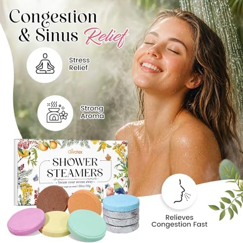Shower Steamers Aromatherapy, Long Lasting Essential Oil Spa, Women Gift - Image 2