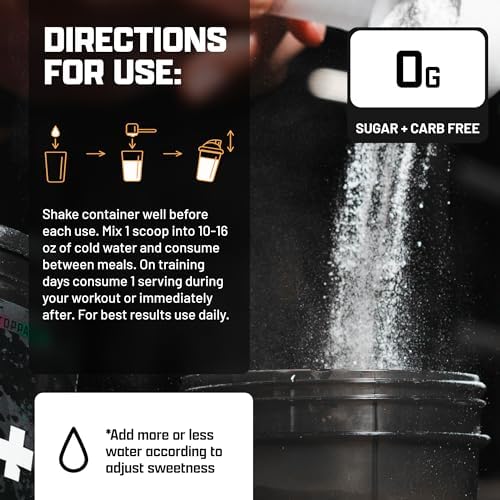 Nutrex Research EAA Hydration | EAAs + BCAA Powder | Muscle Recovery, Strength, Muscle Building, Endurance | 8G Essential Amino Acids + Electrolytes | 30 Servings It's Mango Time - Image 5