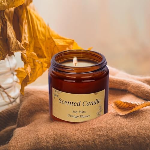 Halloween Orange Self Care Set Relaxing Spa Gifts Fall Boo Basket for Her - Image 5