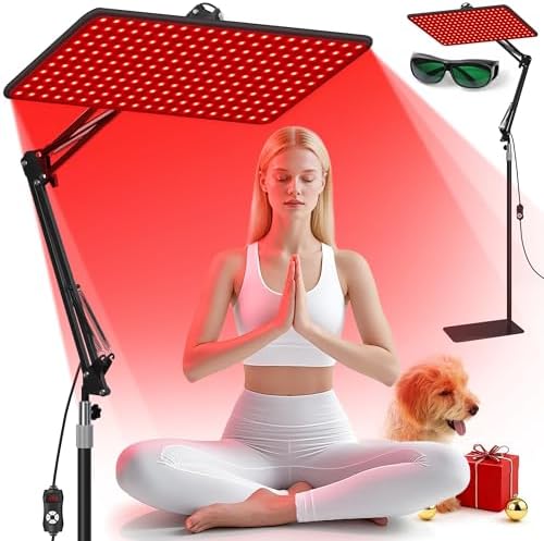 Morfone Red Light Therapy for Body Face Tri-Wavelength 660nm, 850nm, 940nm by Morfone