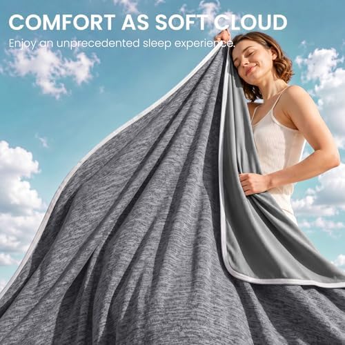 Topcee Cooling Blanket King Size 90"x108" for Hot Sleepers Summer Blanket - Image 6
