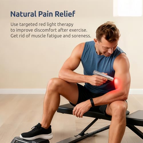 Infrared red Light Therapy is a Handheld red Light Therapy Wand Used to Improve Joint and Muscle Pain. The red Light Therapy Device is Suitable for Whole Body and Facial Care - Image 5