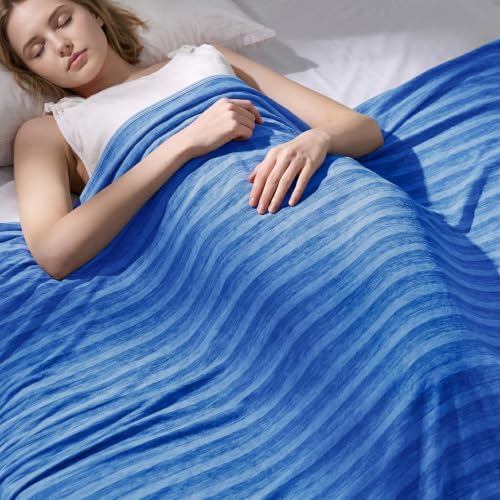 GOHERO Cooling Blanket for Hot Sleepers Cold Summer Blanket Throw 100"x90" by Unknown