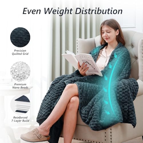 Mr. Sandman Weighted Blankets for Adults, Queen Size 60 x 80 Inches, 20lbs - Image 3