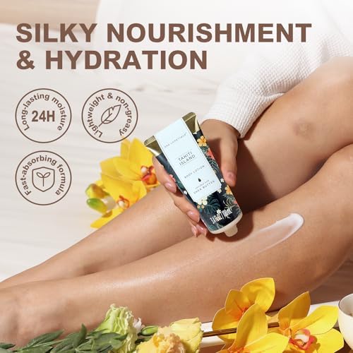Spa Luxetique Tahiti Island Gift Baskets for Women Birthday Day GiftsGifts for Women Birthday Day Gifts Bath and Body Gift Sets 11pcs Bath Sets for Women Gift Mother's Day Gifts - Image 4