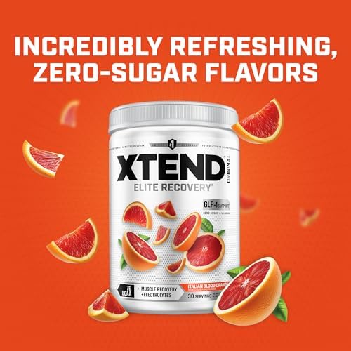 Xtend Original BCAA Powder with Zero Sugar, Italian Blood Orange, 30 Serv - Image 5