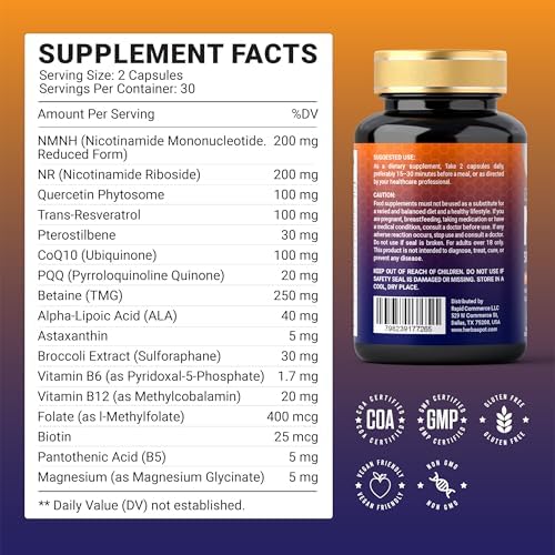 17-in-1 NAD+ 1000mg | Next Gen NMN + NR | Healthy Aging Support - Image 2