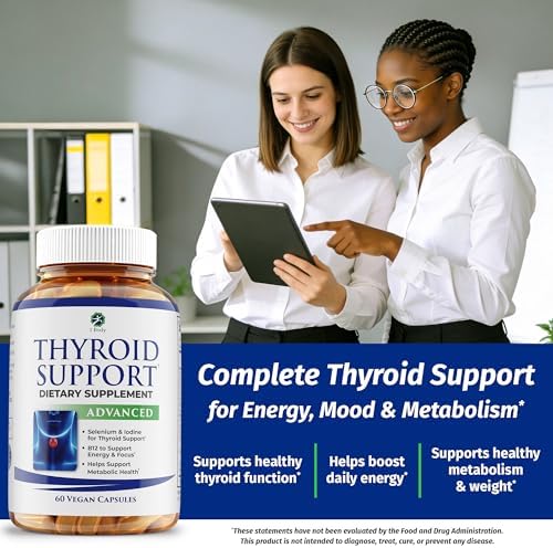 1 Body Thyroid Support for Women & Men, Iodine & Selenium Supplement - Image 3