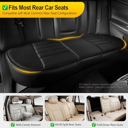 kingphenix 5-Piece Car Seat Cushion Set with Back Support - Image 4