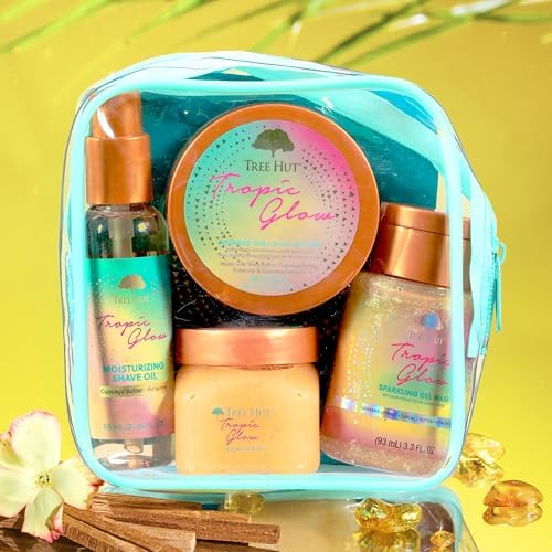 Tree Hut Everything Shower Gift Set, Tropic Glow - Image 2