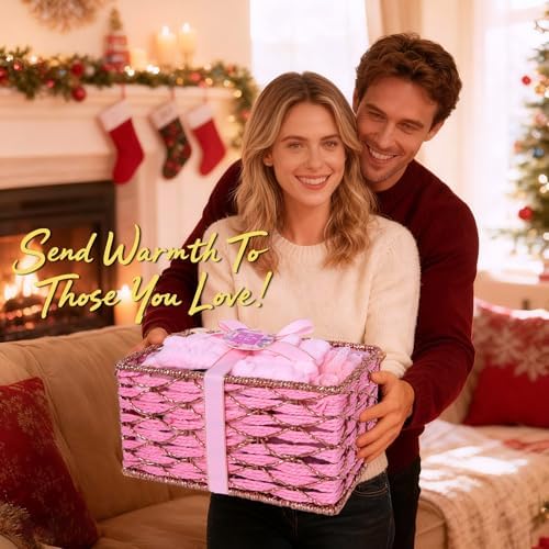 35 Pcs Gift for Women, Rose Bath and Body Gift Basket, Facial Skin Care Set - Image 7