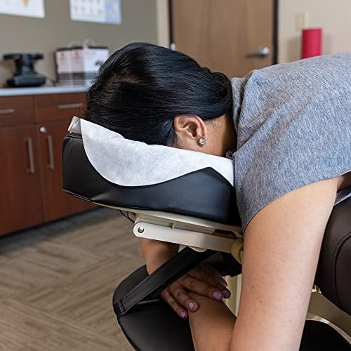 BodyMed Disposable Face Cradle Covers - 2 Pack of 100 Sheets - Medical-Grade, Ultra Soft, Luxurious, Non-Sticking Massage Face Covers/Headrest Covers for Massage Tables & Massage Chairs - Image 2