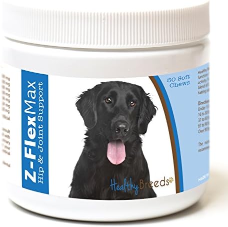 Healthy Breeds Flat Coated Retriever Z-Flex Max Hip and Joint Soft Chews 50 Count by HealthyBreeds