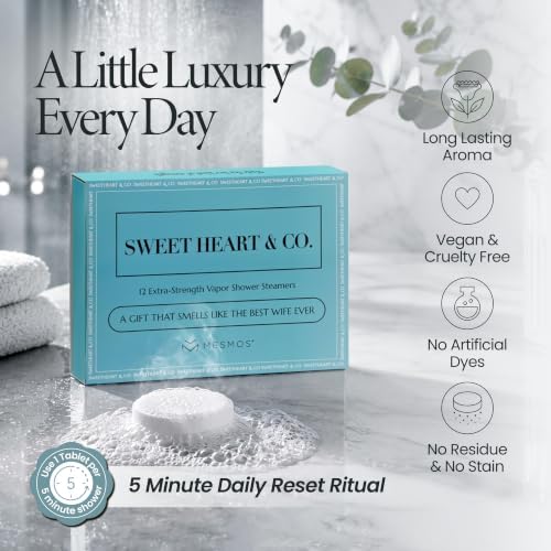 Shower Steamers Aromatherapy 12 Pack, Gifts for Wife, Self Care for Her, Anniversary Present for Women and Birthday Gifts for Wife - Image 3