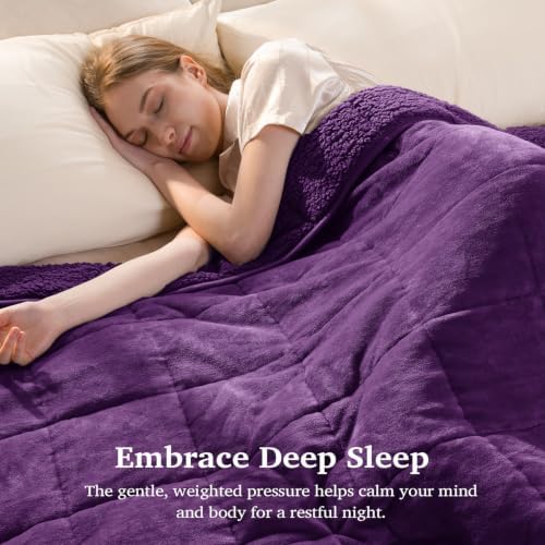 Sivio Weighted Blanket for Adult, Queen Size 20 lbs 60 x 80 Inches - Image 2