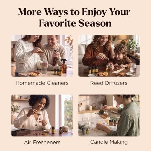 Lagunamoon Fall Essential Oils Set for Diffuser for Home 6 x 10ml - Image 5