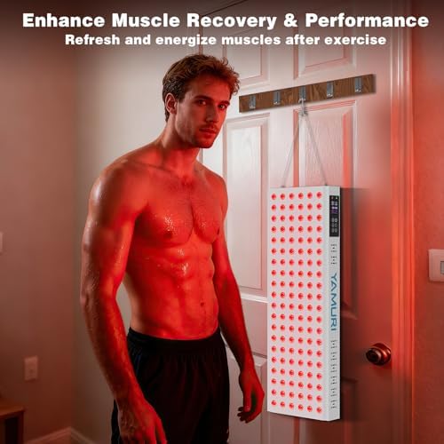 Infrared & Red Light Therapy Device for Face & Body – High Power LED Panel Lamp for Anti-Aging, Pain Relief, Skin Recovery & Home Spa Relaxation – YA120 - Image 6