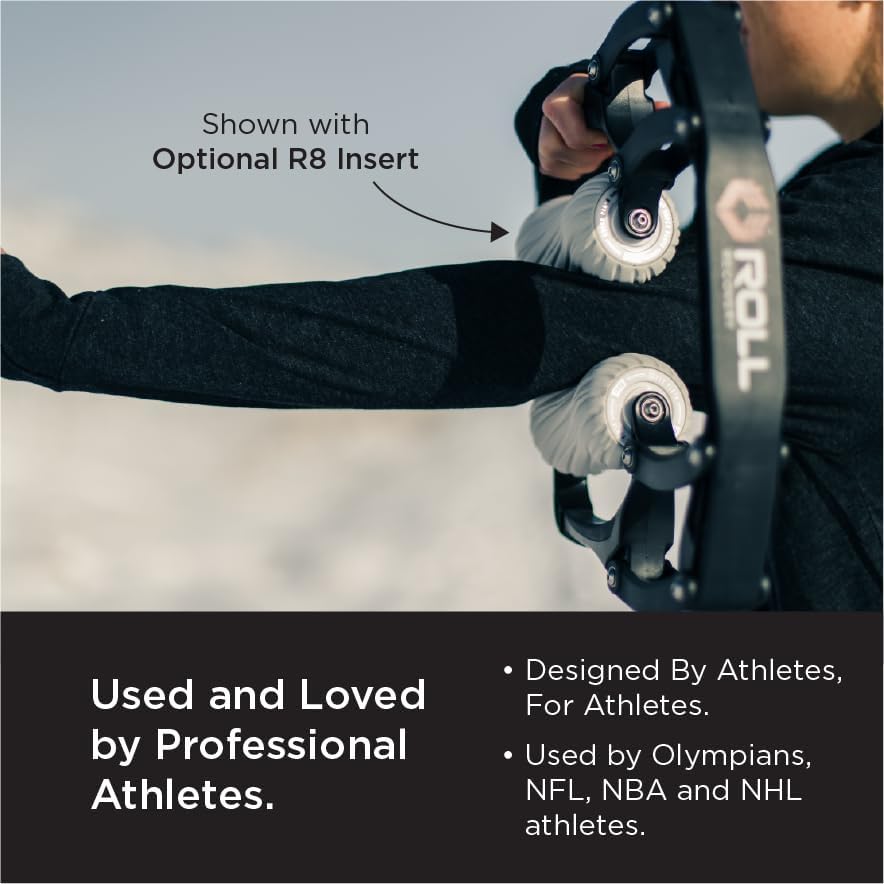 ROLL Recovery R8 (Carbon Black) - Deep Tissue Massage Roller - Image 5