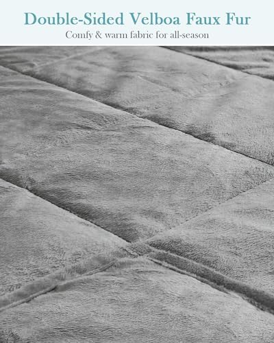 Topblan Weighted Blanket Queen Size 15lbs, 60 x 80 for Adults - Image 2