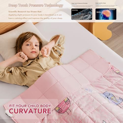 Topcee Weighted Blanket (3 lbs, 36" x 48") Cooling Throw Heavy Blanket for Sleeping Apply to 20-40 lbs, Soft Thick Breathable Blanket with Glass Bead, Easy Care - Image 2