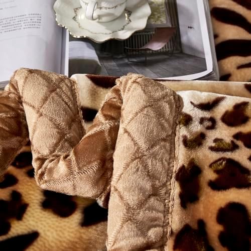 Korean Mink Blanket 59×79 inch, Silky Soft and Warm,2 Ply Reversible Raschel Bed Blanket for Single Bed. - Image 5