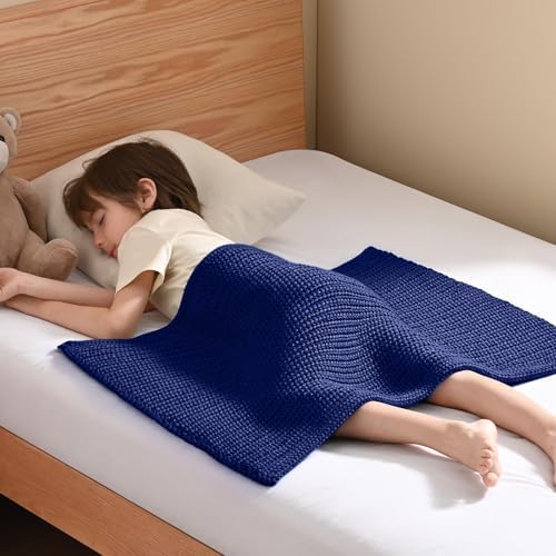 Guohaoi Knitted Weighted Blanket for Adults, 20"x30" 2lbs Full/Queen Size by GuohuoiHomeKitchen