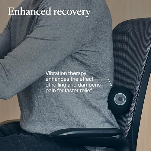 Therabody WaveSolo - Handheld Bluetooth Enabled Massage Device, Ultra Portable Vibration Therapy Ball w/QuietRoll Technology & 3 Customizable Vibration Frequencies - Image 4