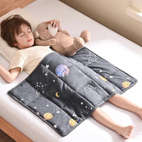 Weighted Lap Pad 2 Pounds, 30"*40", Cooling Weighted Blanket for Travel by anfie