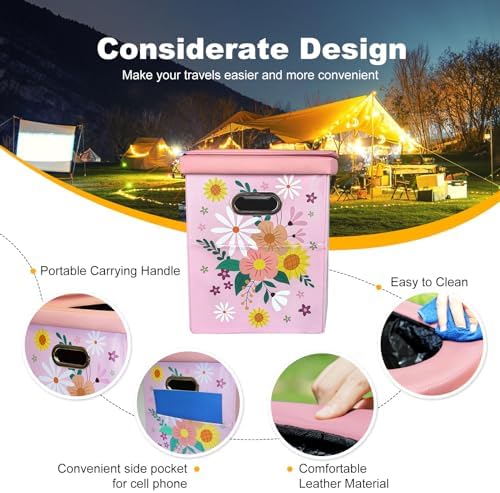 Ann Katy Upgrade XL Portable Toilet for Adults, Extra Large Camping Toilets - Image 3
