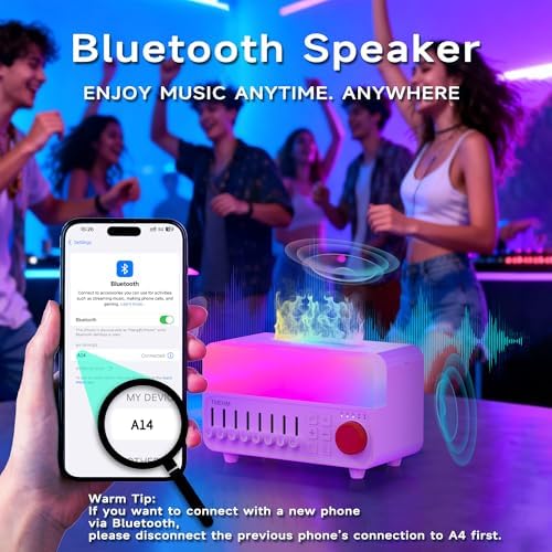 TMEHM 4-in-1 Sleep Sound Machine with White Noise & Aroma Diffuser - Image 6