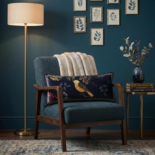 patdrea Designer Velvet Throw Pillow Cover,Set of 2,12"x28"-Doodle B - Image 3