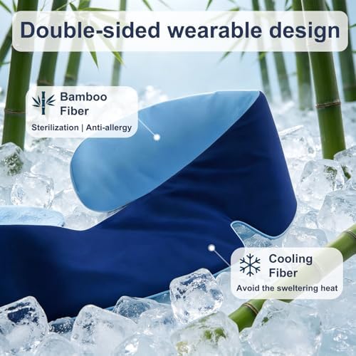 Sleep Mask, Blackout Eye Mask for Sleeping, Hypoallergenic - Image 6