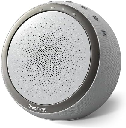 Dreamegg White Noise Machine for Adults - 10W Powerful Sound Machine with 29 Soothing Sounds, Noise Masking for Snoring, Traffic & Office Privacy, Ideal for Home, Travel & Deep Sleep by Dreamegg