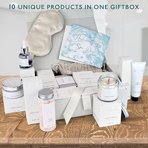 Luxury Spa Birthday Gifts for Women Self Care Gift Set with Lavender - Image 2
