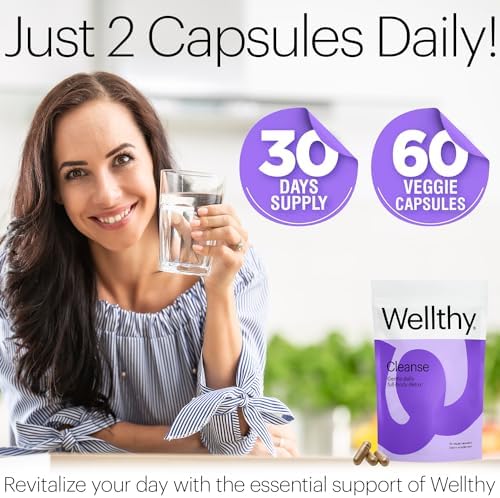 Wellthy Gut Cleanse Detox & Immune Support for Weight Loss - Women and Men - Image 5