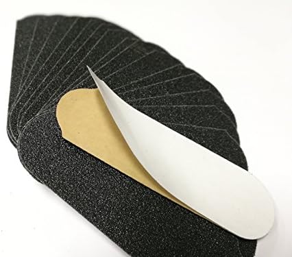 60 GRIT Stainless Steel Pedicure File Refill Pads, 60 Count (60 GRIT Black) - Image 3